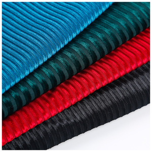 Trên Bán Căng Velour <span class=keywords><strong>95</strong></span> <span class=keywords><strong>Poly</strong></span> 5 Spandex Hàn Quốc Nhung Sọc Quần Áo Facecloth Căng Double Side Minky Vải Cho Đồ Ngủ - Product Image 5