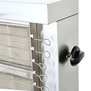 Horno Rotatorio y Máquina de Kebab Comercial de Acero Inoxidable a Gas Bochang BGB-25A con Material de Grado Alimenticio - Product Image 5