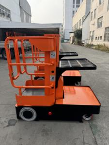 Chariot élévateur électrique 300 kg, nacelle élévatrice à ciseaux autopropulsée <span class=keywords><strong>de</strong></span> 3 à 4 m avec batterie au lithium, plateforme <span class=keywords><strong>de</strong></span> travail - Product Image 4