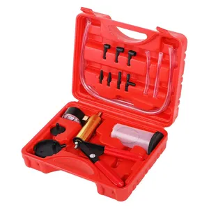 Kit de ferramentas para fluido de freio, equipamento de teste para fluido de embreagem e sangria de freio à vácuo, 16 peças