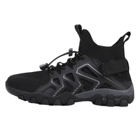 Chaussures montantes décontractées pour la course à pied et la randonnée pour hommes européens et américains Saison d'automne Conception en maille de grande taille Souhait transfrontalier