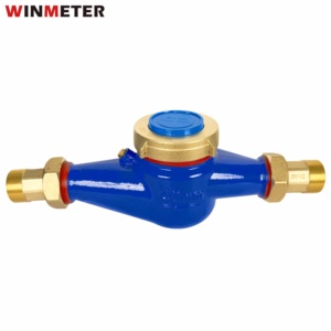 CE Certified Hot Sale DN40 Multi-Jet Dry Dial R160 Cast Iron IP68 External Adjustment Factory Direct Water <strong>Meter</strong> - Product Image 3