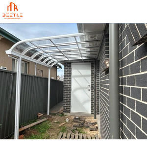 Certification CE Extérieur En Aluminium Fixé Au Mur À L'abri Solaire Garage Côté Voiture - Product Image 5