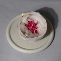 Handgefertigte 3D-Kugelkerze mit personalisiertem Logo & Design für Hochzeitsgeschenke mit Box