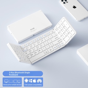 Tastiera USB Pieghevole Wireless BOW Hangshi <span class=keywords><strong>X</strong></span> 70% con Membrana, Leggera, Portatile, Silenziosa, con Tasti Numerici, Tascabile, da Scrivania - Product Image 6