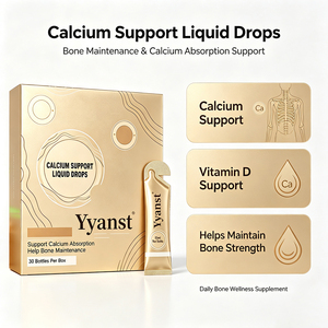 Complément Alimentaire Liquide Oral au Calcium 60ml, 30 Flacons, Suppléments à Base de Plantes pour Favoriser l'Absorption, Soutien à la Maintenance Osseuse, OEM - Product Image 4