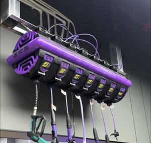 Carrete de Manguera Multifunción de Alta Resistencia para Clima Soleado, Integrado para Aire, Agua y Electricidad, de Alta Presión, con Retracción Automática y Cable de Acero para Automóvil - Product Image 5