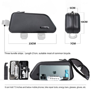 Rhinowalk Sac de Cadre de Vélo, Sac Triangle de Bicyclette Résistant à l'<span class=keywords><strong>Eau</strong></span> pour Tube Avant, Sacoche de <span class=keywords><strong>Cyclisme</strong></span> à Sangles - Product Image 5