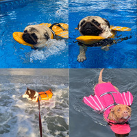 Nouvelle Veste de Sauvetage Réfléchissante pour Animaux de Compagnie – Vêtement Extérieur pour Chien, Maillot de Bain pour Chien avec Ailes, Gilet de Sécurité Flottant pour Chien pour l'Été