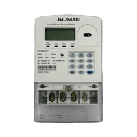 Compteur d'énergie monophasé prépayé JMAO Tanzanie Lora Communication avec fonction antivol et système de recharge certifié ISO9001