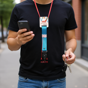 Ilan Accessories 2.5x45 Cm <b>Lanyard</b> For Phone Key Card Holder - Product Image 3