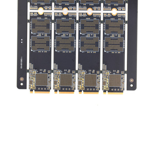 <span class=keywords><strong>PCB</strong></span> đen mờ enig xử lý bề mặt bảng mạch in <span class=keywords><strong>PCB</strong></span> cho Bluetooth khuếch đại - Product Image 3