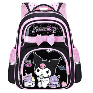 25 Mochilas Escolares de Nailon de Estilo Nuevo, Gran Capacidad, Diseño Ligero con Patrones de Anime y Dibujos Animados para Niñas de 6 a 9 y 12 Años - Product Image 5