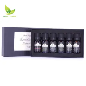 Hign Quantity Aromatherapy Essential Oils 100% Pure Essential Oil Sets 6 Top Grade Fragrance Oil 10ml