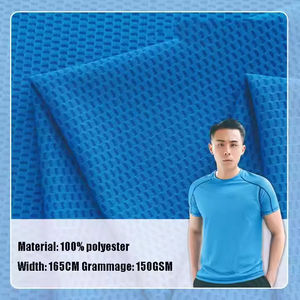 Tissu de sport en maille respirante 100 % polyester 75D 150g à séchage rapide pour vêtements de sport et activités de plein air – Vente en gros - Product Image 4