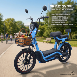Vélo électrique haute puissance personnalisé avec batterie au lithium 48v, moto électrique pour la livraison de nourriture - Product Image 1
