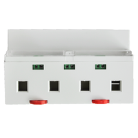 Medidor de Energía Digital Trifásico YADA DTSD3366D-J para Estación de Carga de CA, Interfaz RS485, Protocolo Modbus, Pantalla LCD, Montaje en Riel DIN