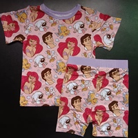 Coffret Mystère Rts : Pyjama en Bambou, Boîte Cadeau Mystérieuse, Ensemble Deux Pièces en Fibre de Bambou pour Bébé, Vêtements d'Été Mignons et Respirants