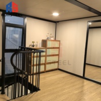 RUIISTEEL Maison et habitation pliables à deux étages de 20 pieds avec intérieur moderne