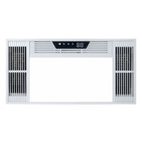 Ventilateur-chauffage électrique 5-en-1 pour salle de bain, protection contre la surchauffe, 2600W, montage au plafond, couverture de 6 m², alimentation domestique ou véhicule, CE SAA RCM