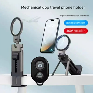 Stable No Tip-Over N52 Magnetic Core 40pcs Multi-Joint Tripod Support Mechanical Dog Phone <b>Holder</b> for High-Speed Train - Product Image 4