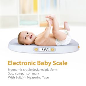 Elektronische Säuglings waage 25kg Kapazität für den klinischen Einsatz Neugeborenes Haustier Gewicht Höhe Kopf größe Messgerät - Product Image 2