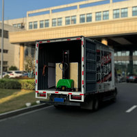 HYDER HSLF1000 Chariot élévateur à palettes à levage rapide 1000 kg, entièrement électrique, autopropulsé, à batterie, AWD, intérieur/extérieur