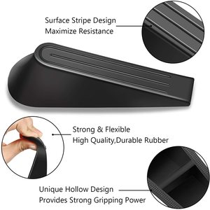 Non-Scratching and Anti-Slip Design Rubber <strong>Door</strong> Stoppers <strong>Door</strong> Stop <strong>Wedge</strong> Suitable for All Floors - Product Image 3