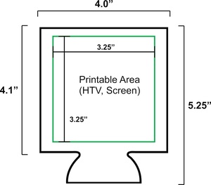 Ống giữ lạnh lon bia in logo tùy chỉnh, chất liệu neoprene, kiểu dáng thon gọn, thích hợp cho in thăng hoa, sản xuất theo yêu cầu (OEM). - Product Image 5