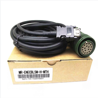 Kabel Encoder Motor Servo Fleksibel Tinggi Original Baru Mitsubishi MR-ENECBL10M-H-MTH /20M-50M/ 10M Tersedia untuk Otomasi Industri