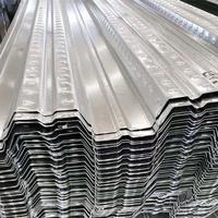 Tôles de toiture en zinc ondulé Luxi Z80 de 0,12 mm, revêtues de GI, certifiées ASTM, avec services de découpe, pliage et soudage