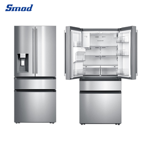 22.5 Cuft French Four Door E-star <b>Refrigerator</b> With Water Dispenser Side by Side <b>Refrigerators</b> - Product Image 2