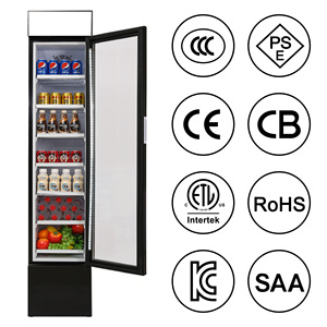 Vanace Fridge for Hotel Room Silent <b>Mini</b> Bar <b>Refrigerator</b> with Energy Saving - Product Image 6