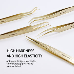 まつげアプリケーターピンセット卸売美容院プロまつげエクステンションアプリケーターピンセット - Product Image 4