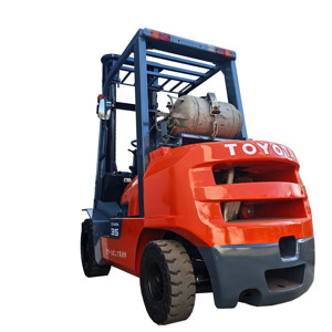 Used LPG Forklift 3 Ton Forklift Truck Two Stage Mast FDZN20 FDZN25 FDZN30 FGZN20 FGZN25 FGZN30 Hydraulic <b>Side</b> Shifter Solid - Product Image 1