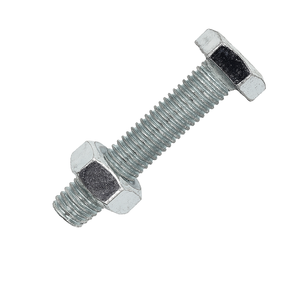 สลักเกลียวหัวหกเหลี่ยมเกลียวละเอียด NXF 310S/0Cr25Ni20/1.4845 M2-M30 310S สแตนเลสสตีล ขนาดเมตริก หัวแบน ระดับ 8.8/10.9/12.9 ชุบสังกะสี - Product Image 3