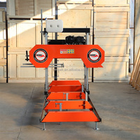 Scierie manuelle forestière à ruban pour bois, scierie fixe à essence