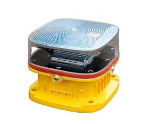 Baliza de Aviación Industrial L-864 Roja Intermitente, Intensidad Media, Tipo B, LED, IP65, 2000cd, para Torres de Transmisión, Parques Eólicos, Rascacielos, ICAO - Product Image 2