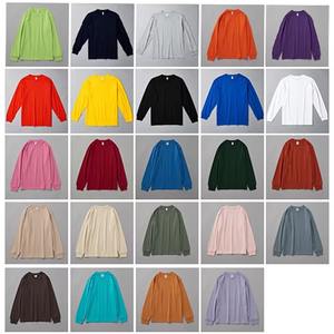 เสื้อยืดแขนยาวผู้ชายสไตล์วินเทจแบบสั่งทำพิเศษ เสื้อเชิ้ตผู้ชาย ผ้าฝ้าย 100% เสื้อยืดแขนยาวทรงครอปพอดีตัว - Product Image 2