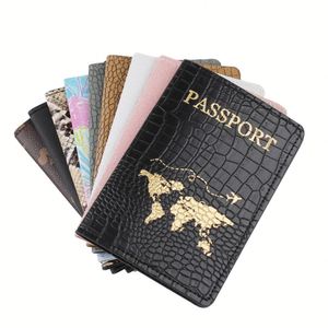 Funda para Pasaporte de PU, Moderna, Nueva, Colorida, Organizador de Tarjetas, Impermeable, Protección de Bloqueo, Premium, 5 Modelos, Venta al Por Mayor - Product Image 1