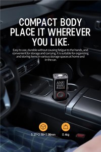 4000mAh xe lốp Inflator kỹ thuật số cho xe đạp xe 150 PSI mini thông minh lốp Inflator Màn hình Màn hình máy bơm không khí có thể sạc lại - Product Image 5