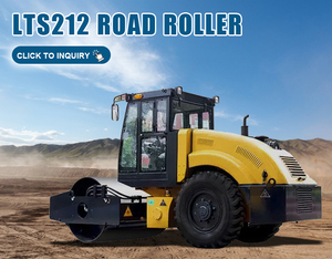 Nouvelle machine à rouleaux compresseurs hydrauliques de 12 tonnes, rouleau compresseur routier Lts212 en vente - Product Image 2