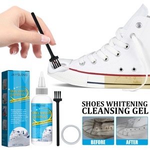 Juego de gel limpiador y blanqueador para zapatos <span class=keywords><strong>Jue</strong></span>-fish de la mejor calidad, Gel limpiador para zapatos amarillos con borde de zapatos - Product Image 4