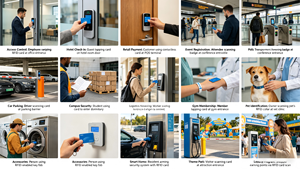 <span class=keywords><strong>Carte</strong></span> PVC personnalisée étanche avec puce intelligente, fabriquée en Chine, pour adhésion professionnelle, communication <span class=keywords><strong>NFC</strong></span> RFID - Product Image 5
