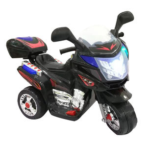 دراجة نارية كهربائية للأطفال بعمر <span class=keywords><strong>2</strong></span>-7 سنوات مع أضواء، سيارة لعبة ثلاثية العجلات من البلاستيك للأطفال بسعر رخيص - Product Image 6