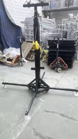 Soporte Plegable Portátil para Exteriores con Manivela de Elevación, Trípode de 6M para Altavoces Line Array