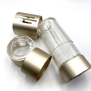 Xách tay USB Có Thể Sạc Lại Điện Phân Nước Ionizer Chén nhôm Bìa Giàu <span class=keywords><strong>Hydrogen</strong></span> Máy Phát Điện Nước Chai nhôm vỏ - Product Image 5