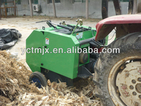 Presse à foin ronde de la meilleure qualité/presse à balles de paille/mini machine à balles