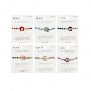 Braccialetto Portafortuna Ilan in 6 Colori Misti, Gioiello Artigianale alla Moda - Product Image 2