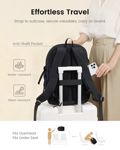Mochila para Portátil LOVEVOOK para <span class=keywords><strong>Mujer</strong></span> y Hombre con Soporte para Vaso Gigante, Mochila de Viaje para Computadora de Trabajo de 15.6 Pulgadas con Compartimento para Portátil - Product Image 6